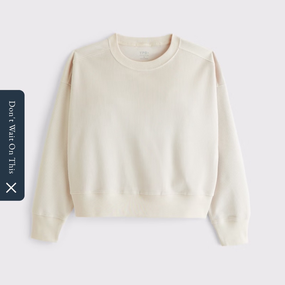 Abercrombie womens ypb Crewneck Sweatshirt